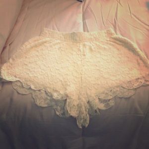Lace shorts